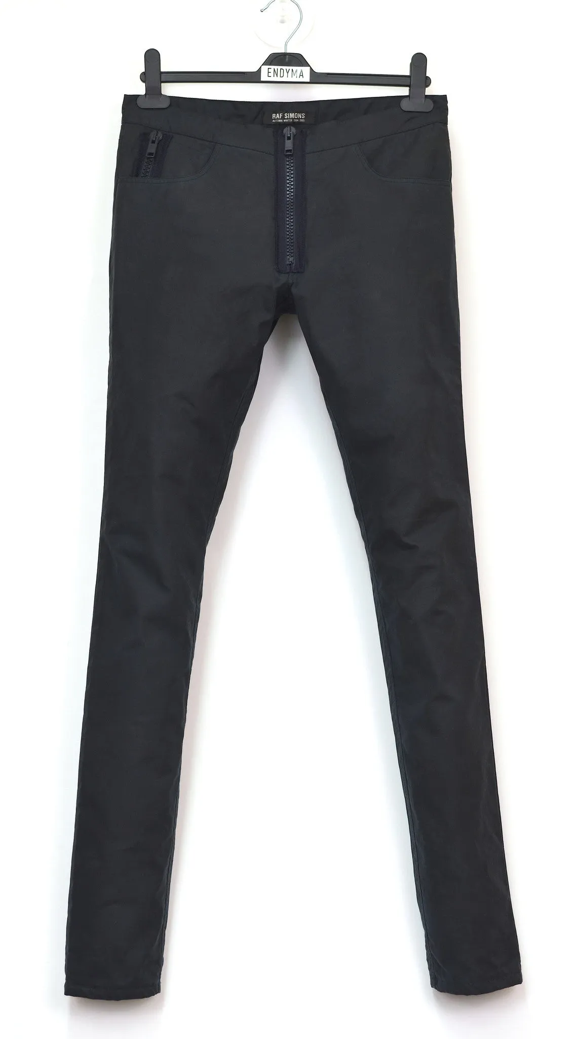 2004 Heavy Waxed Cotton Skinny Gimp Jeans