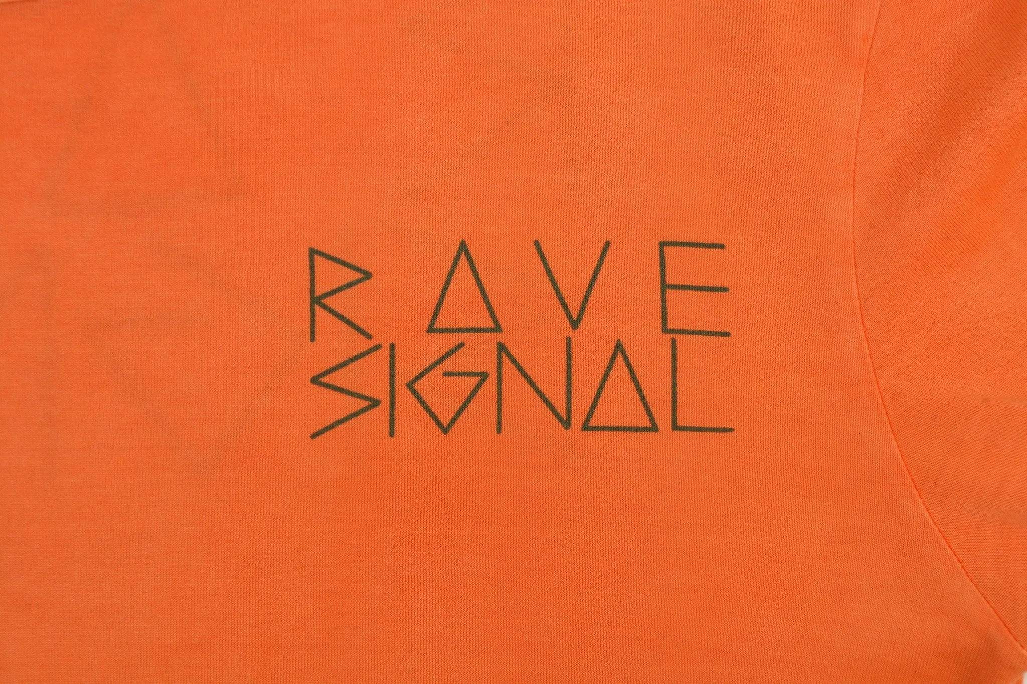 2004 Overdyed Extrafine Jersey 'Rave Signal' T-shirt