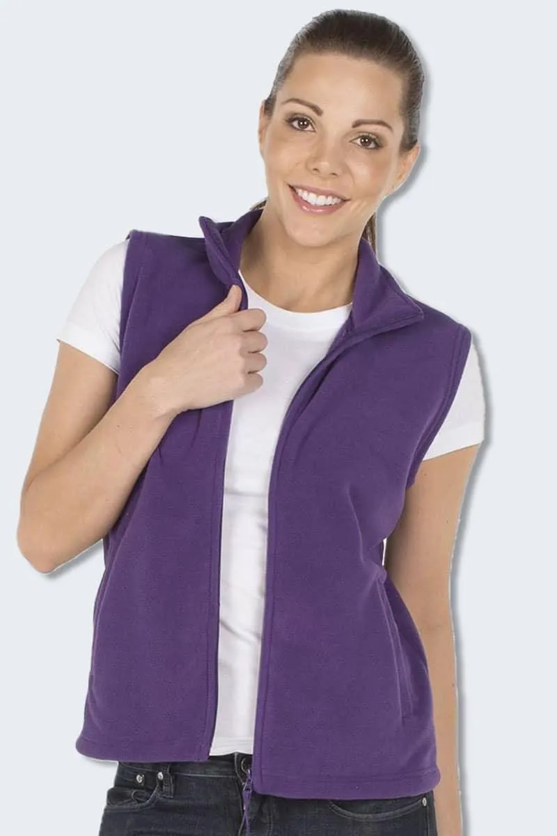 3LV - Women's Fleece Vest by JB's Wear