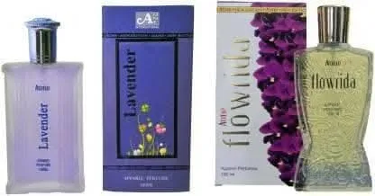 Aone Lavender and Flowrida Perfume For Men 100ML Each (Pack of 2)