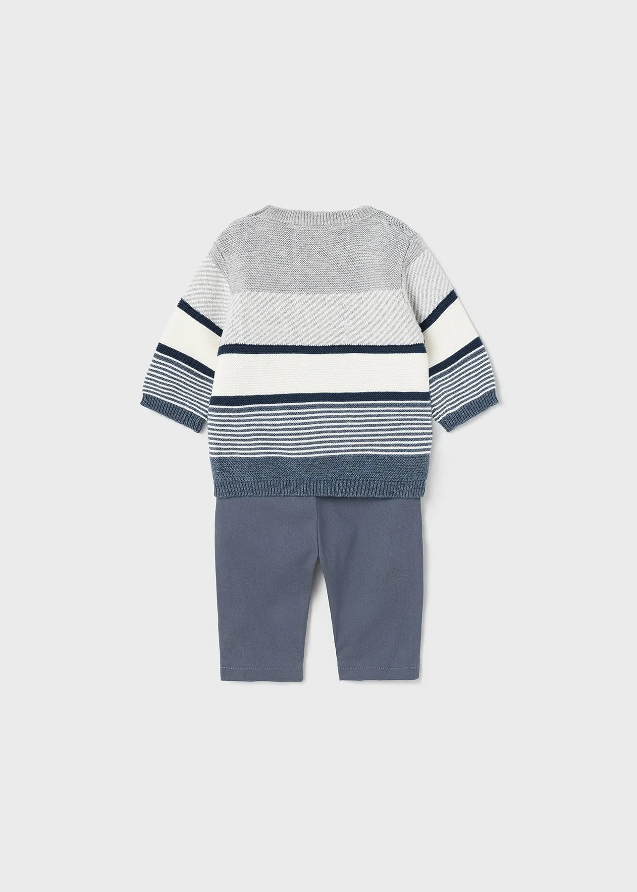 Baby Boys 2Pc Sweater & Long Trouser Set | Mayoral