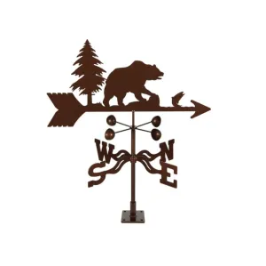 Bear Laser-Cut Weathervane