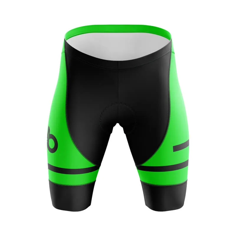 Bicycle Booth Outline (Green) Shorts & Pants