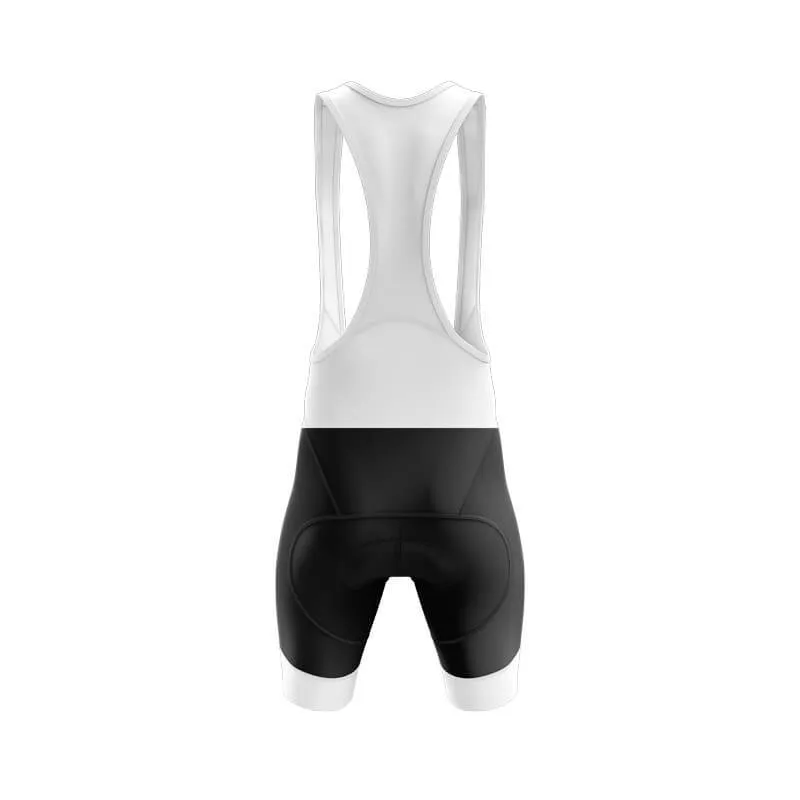 Black to White Bib Shorts [CLEARANCE]