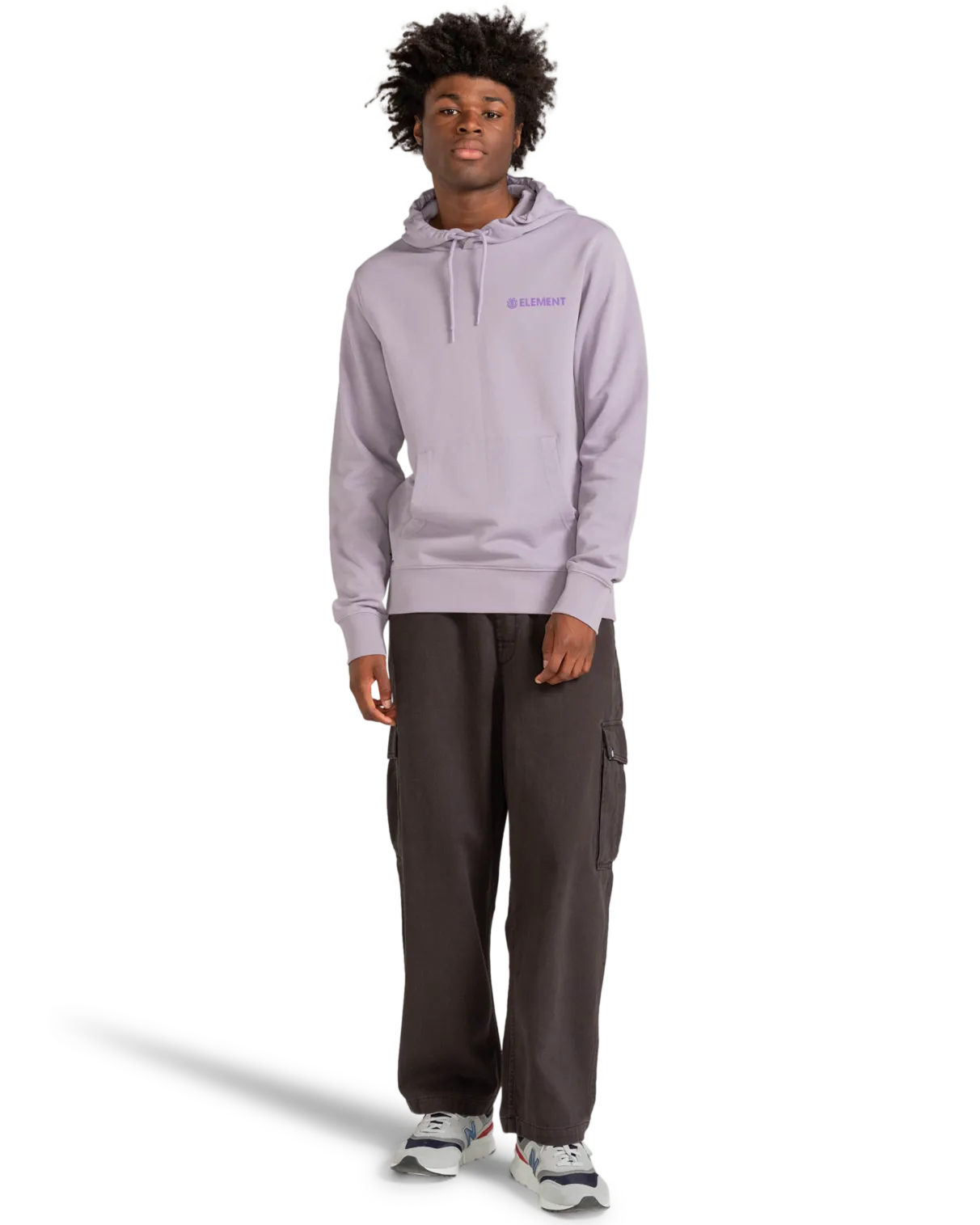 Blazin Chest Hoodie in Lavender Grey