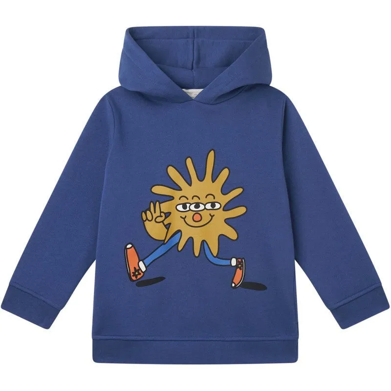 Boys Organic Sunshine Face Hoodie