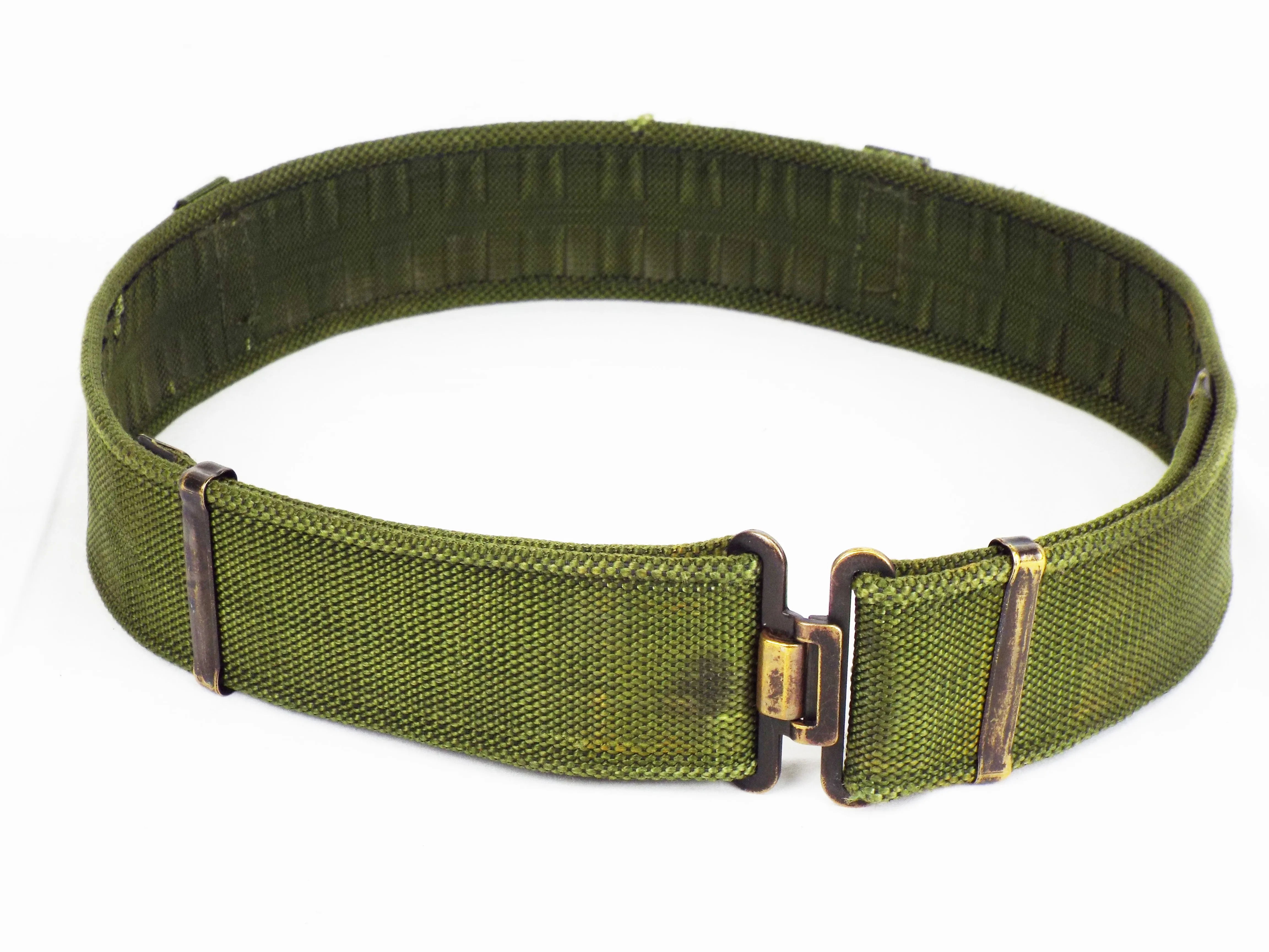 British Military - PLCE Green Webbing Belt - Grade 1