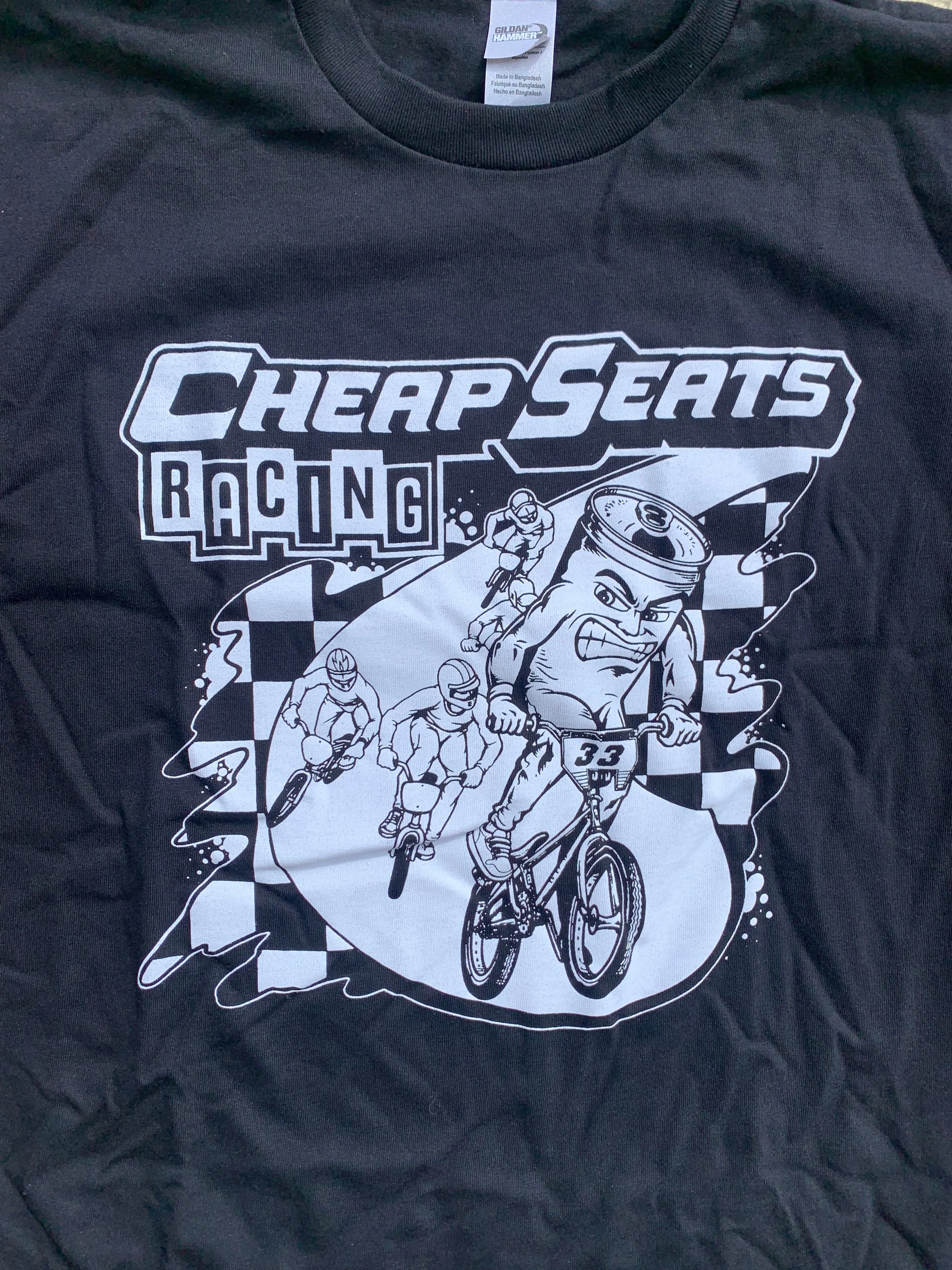 Cheap Seats Can man shirt