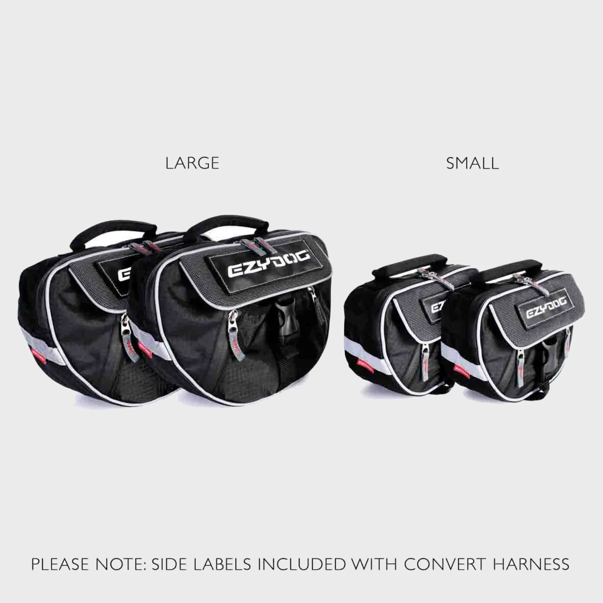 Convert Harness Saddle Bags