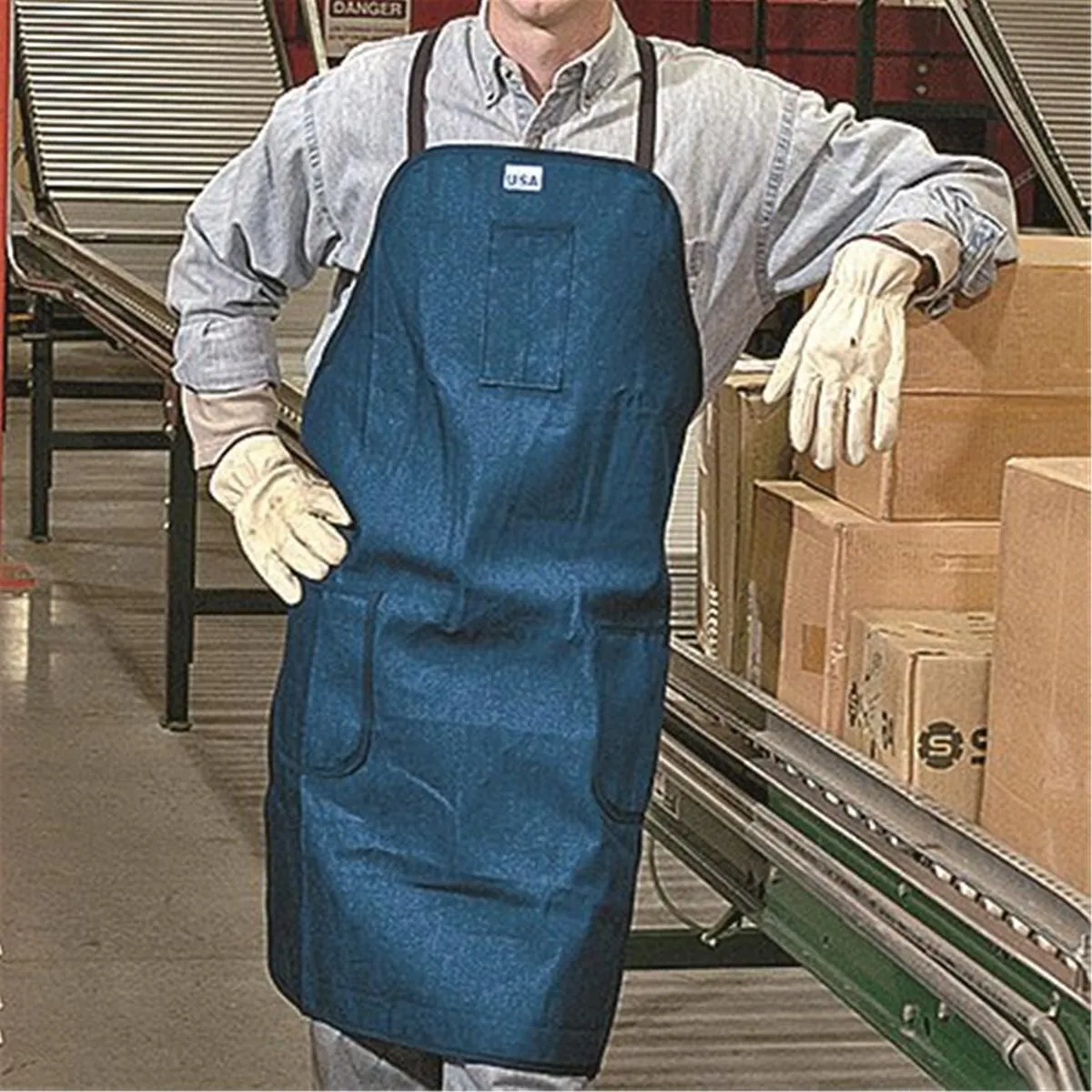 Denim Breakaway Shop Apron