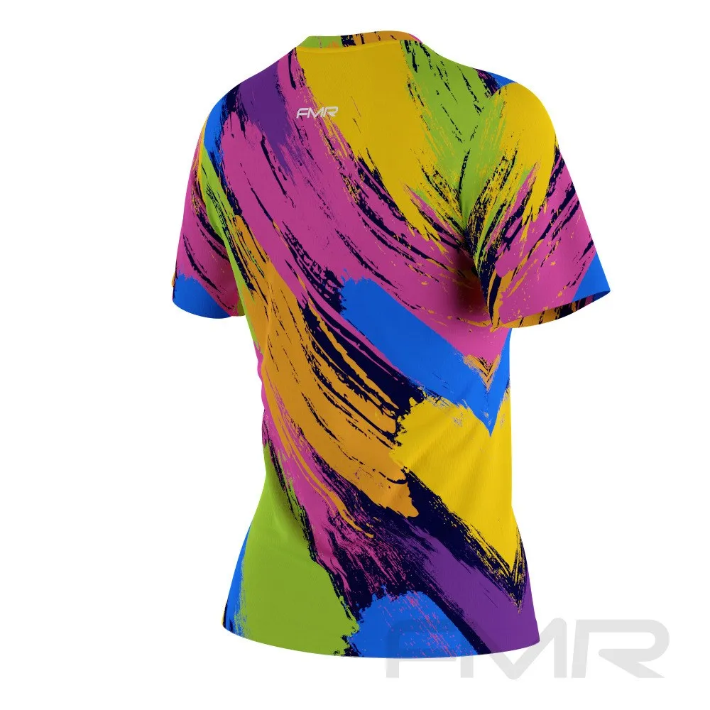 FMR Women's Painted Short Sleeve Running Shirt