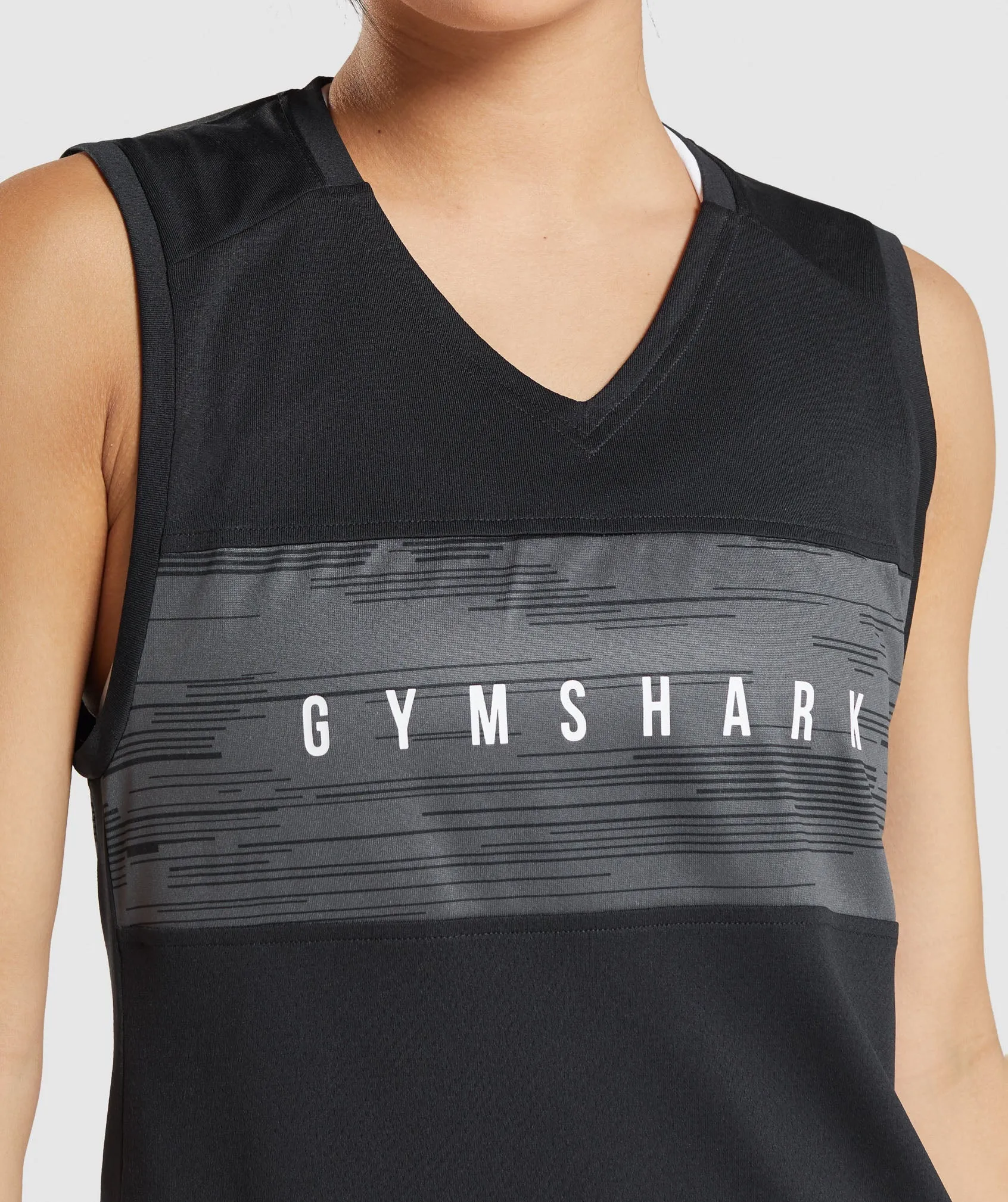 Gymshark Sport Loose Tank - Black Print