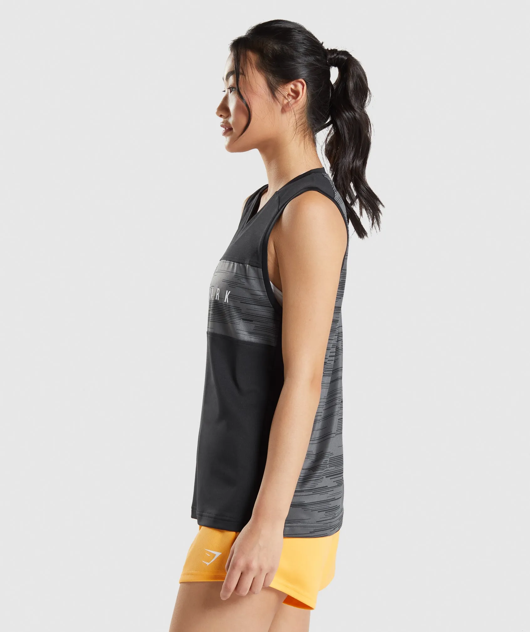 Gymshark Sport Loose Tank - Black Print