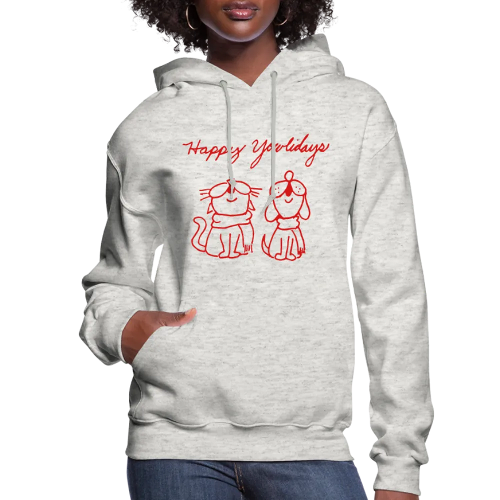 Happy Yowlidays Contoured Hoodie