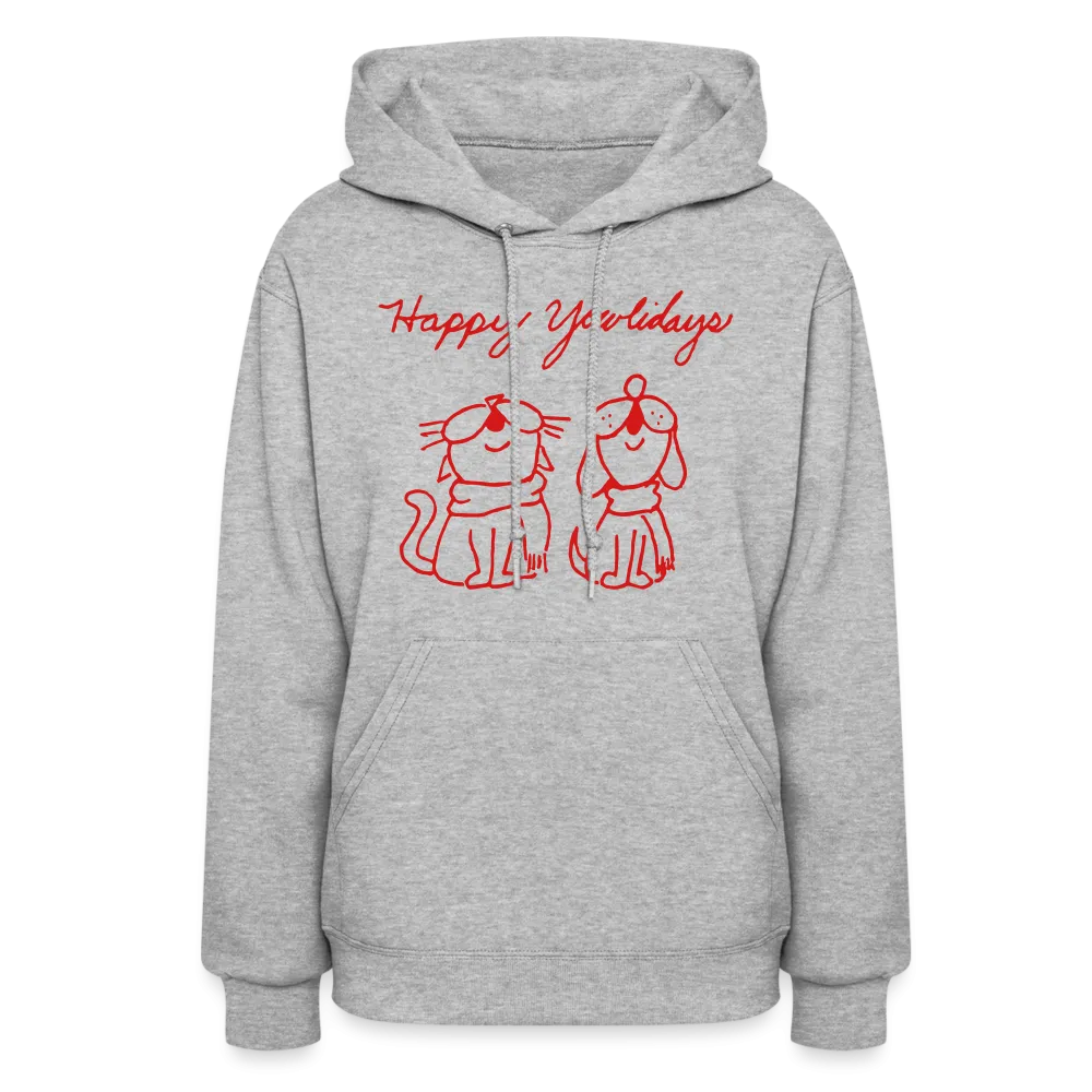 Happy Yowlidays Contoured Hoodie