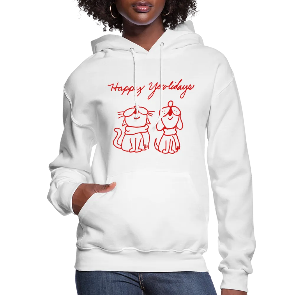 Happy Yowlidays Contoured Hoodie