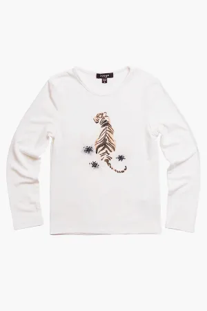 Imoga Ariana Girls Shirt - Tiger Snow