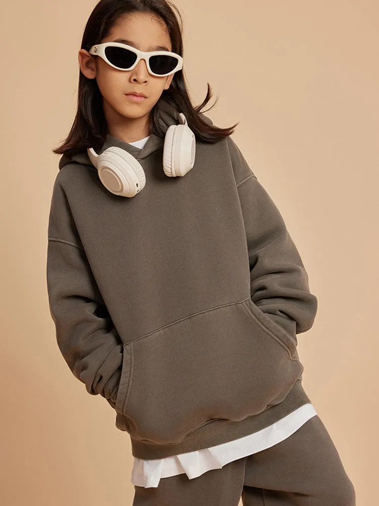 Kids' Nature-Inspired Hooded Sweatshirt