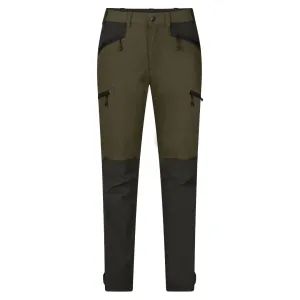 Larch Stretch Lady Trousers - Grizzly Brown/Duffel Green by Seeland