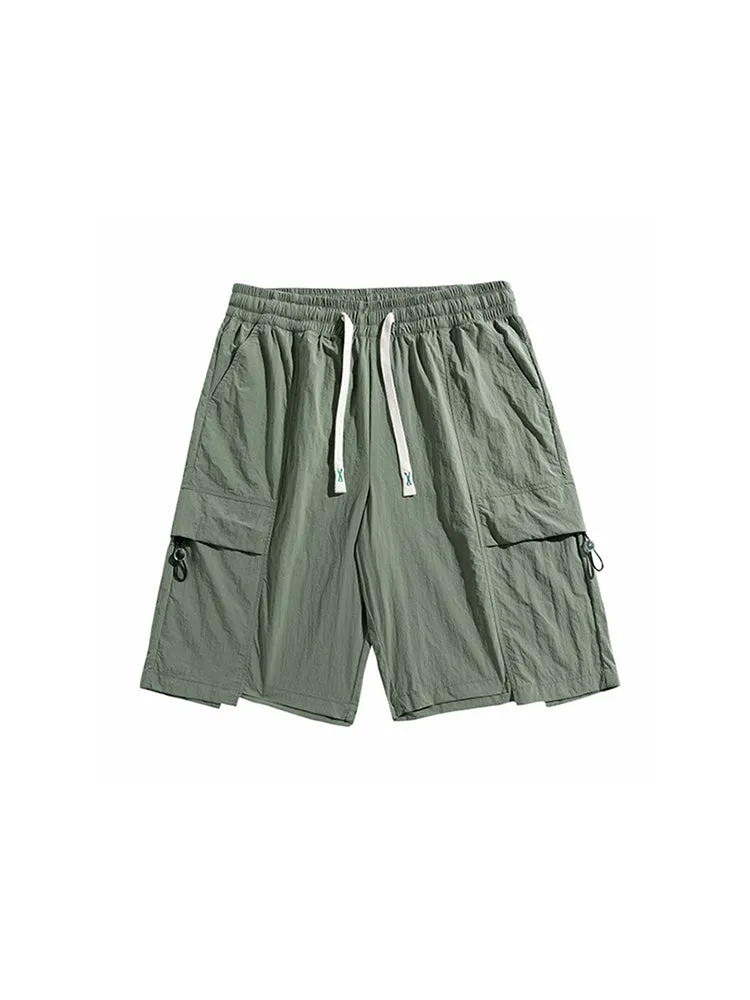 Men'S Straight Loose Cropped Shorts