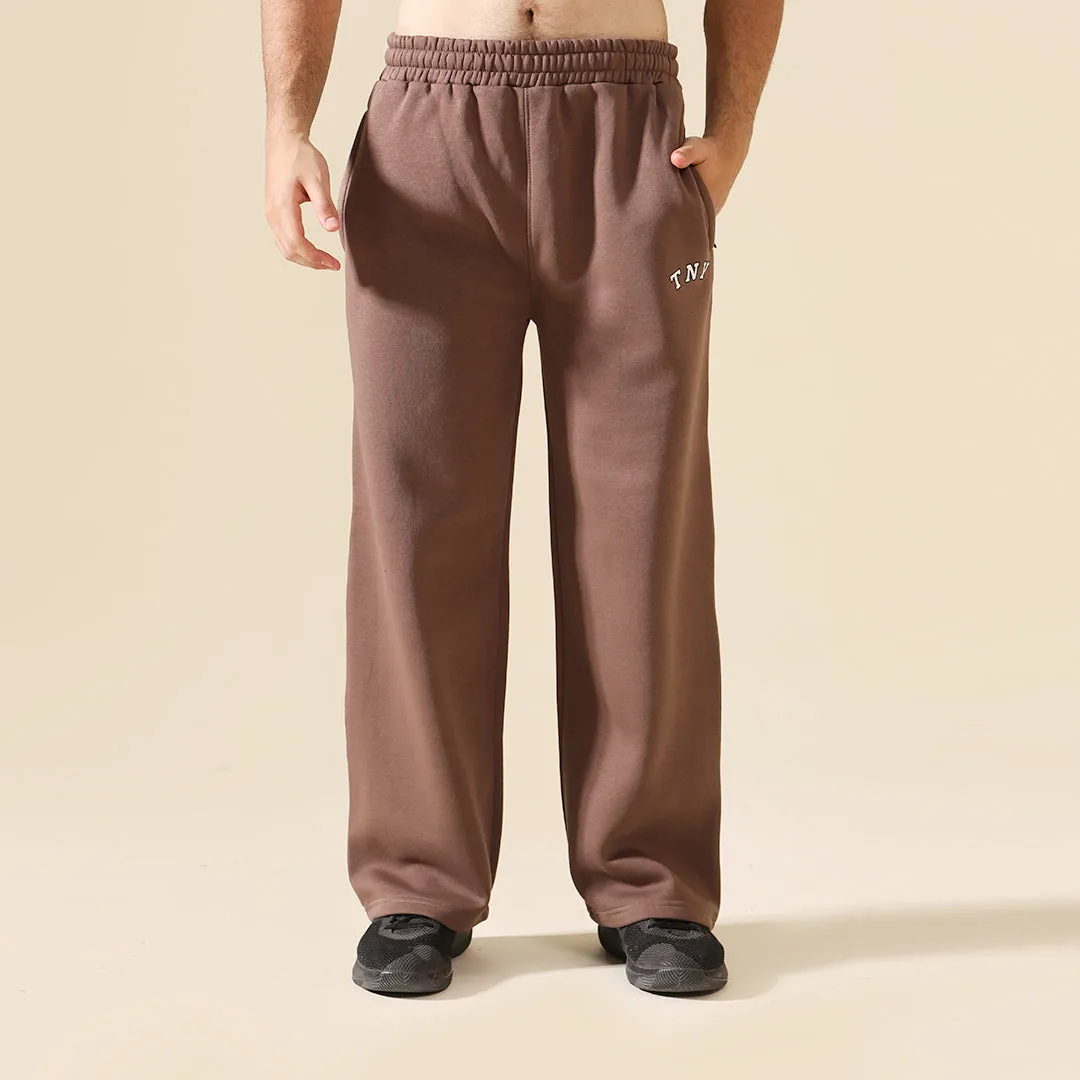 Mocha Relax Fit Fleece Trouser