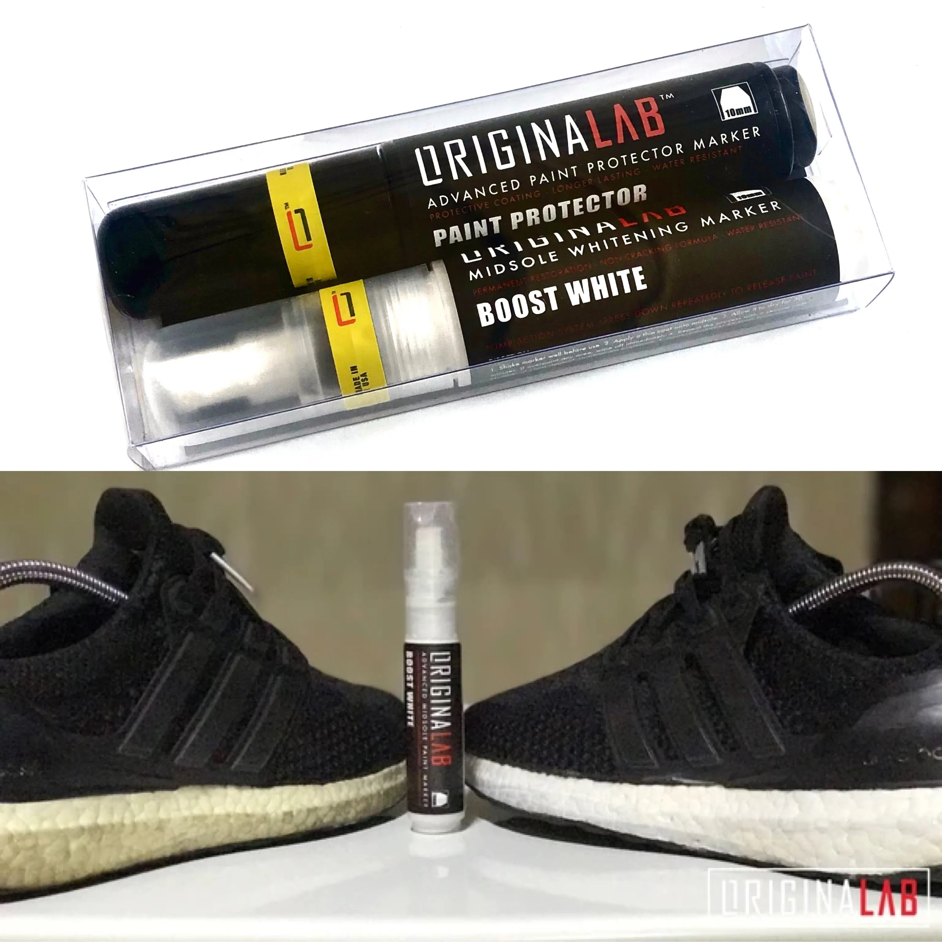 ORIGINALAB Midsole Whitener Marker Boost White   Paint Protector