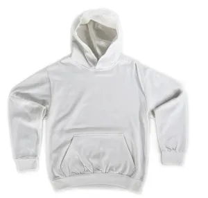 Premium Heavyweight Streetwear Hoodie - White