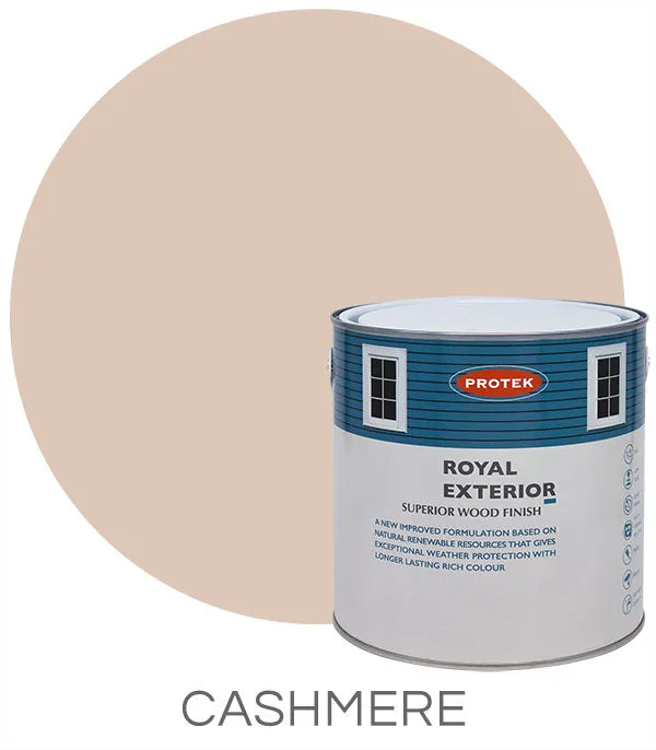 Protek Royal Exterior Wood Finish in Cashmire