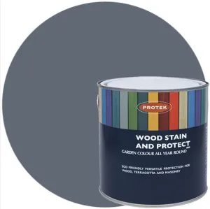 Protek Wood Stain & Protect 2.5L Gun Metal Grey