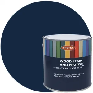 Protek Wood Stain & Protect 2.5L Peacock Blue