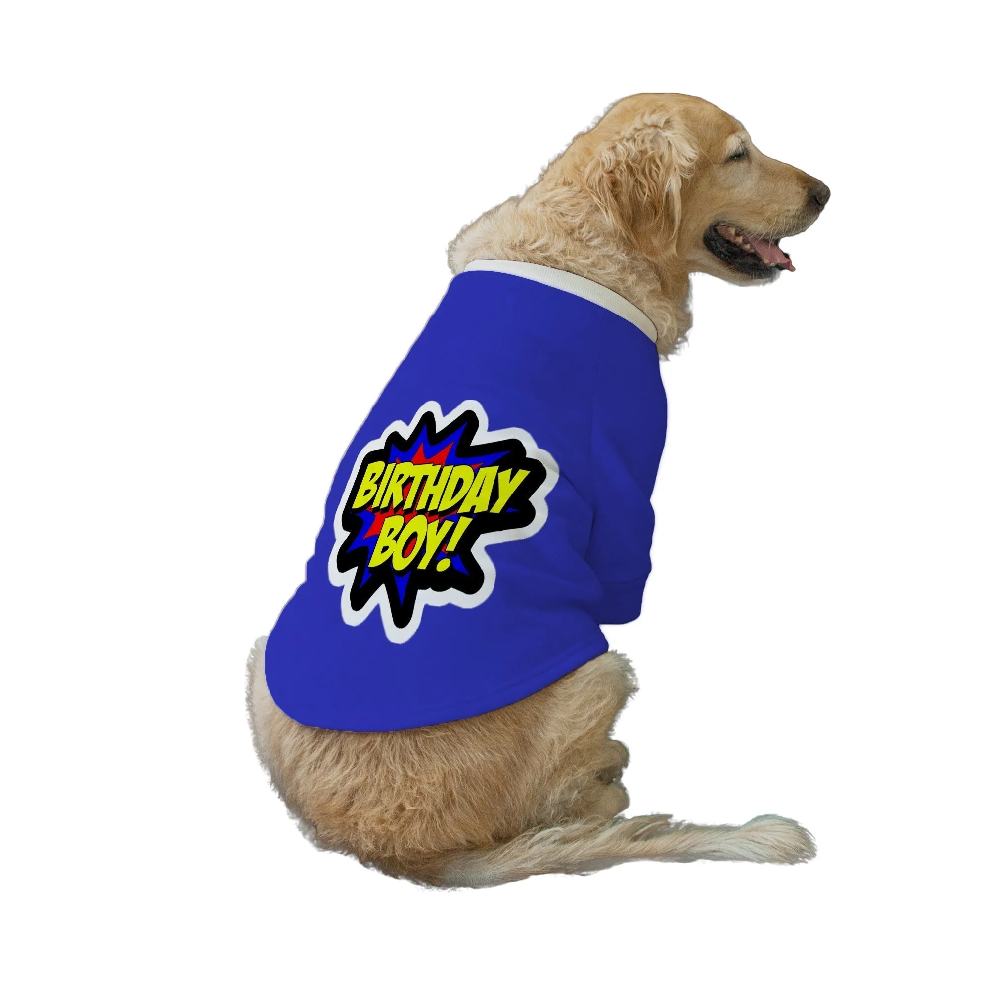 "Birthday Boy" Printed Dog Technical Jacket