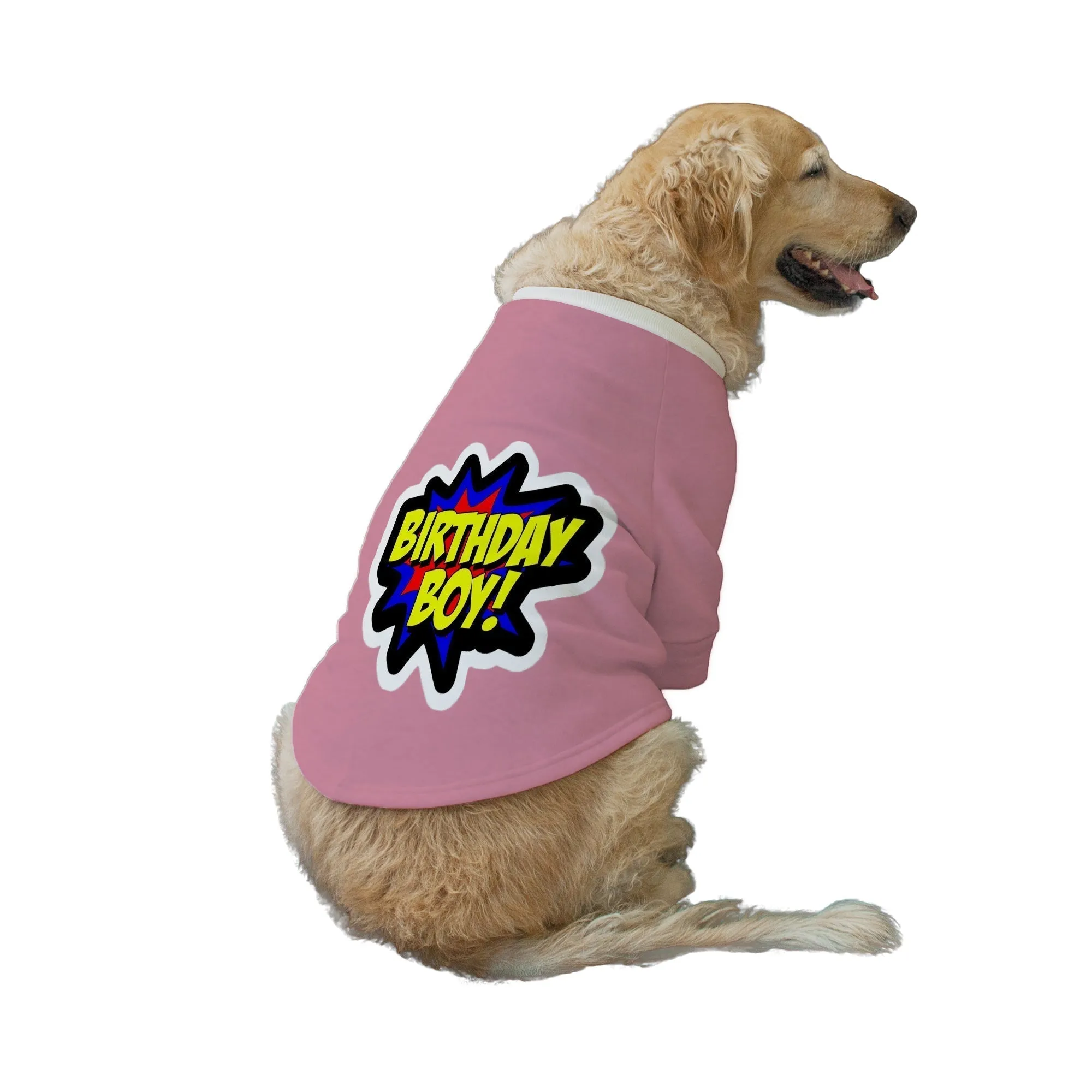 "Birthday Boy" Printed Dog Technical Jacket