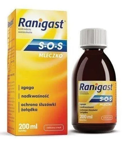 Ranigast SOS gastro-oesophageal reflux disease baby