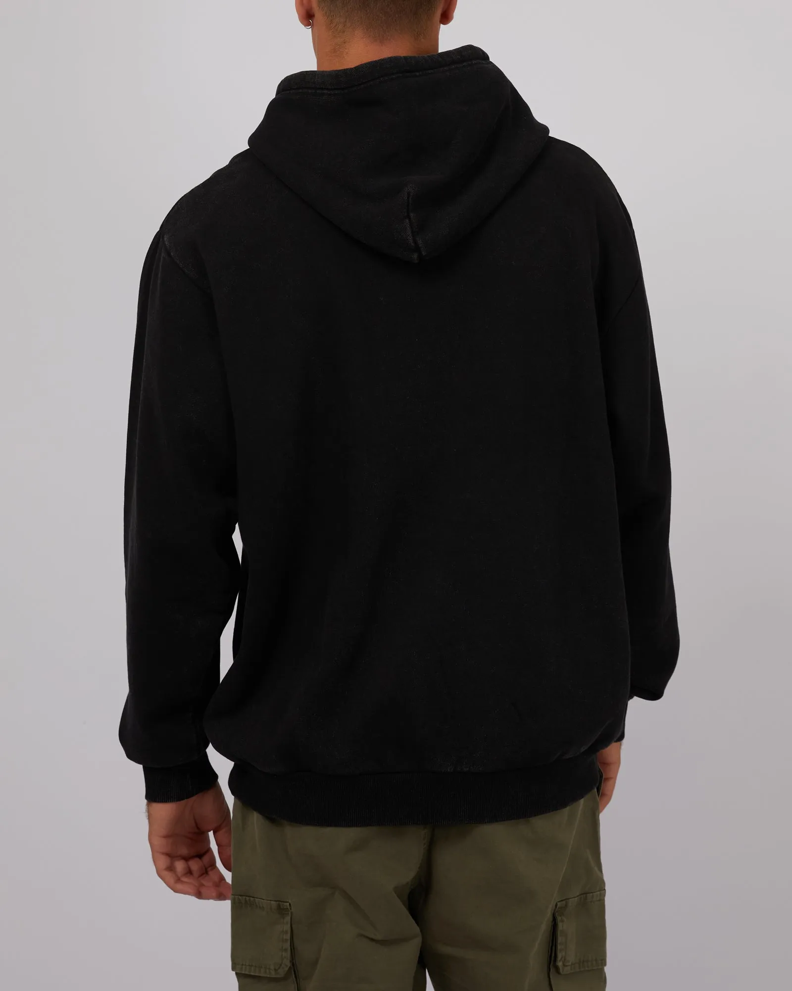 Saint Hoodie Washed Black