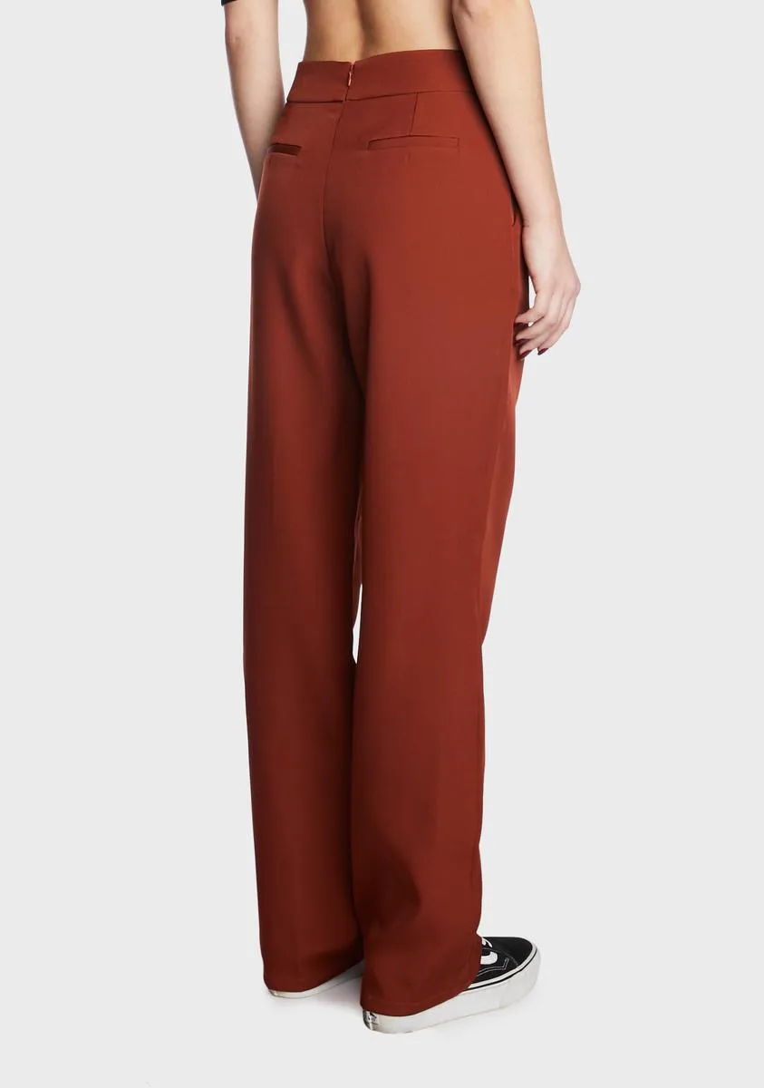 Signe Straight Leg Trousers