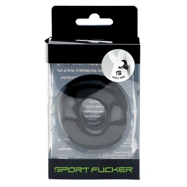 Sport F*cker - Half Pipe Cock Ring (Black)