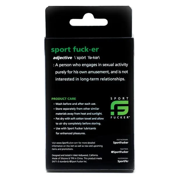 Sport F*cker - Half Pipe Cock Ring (Black)