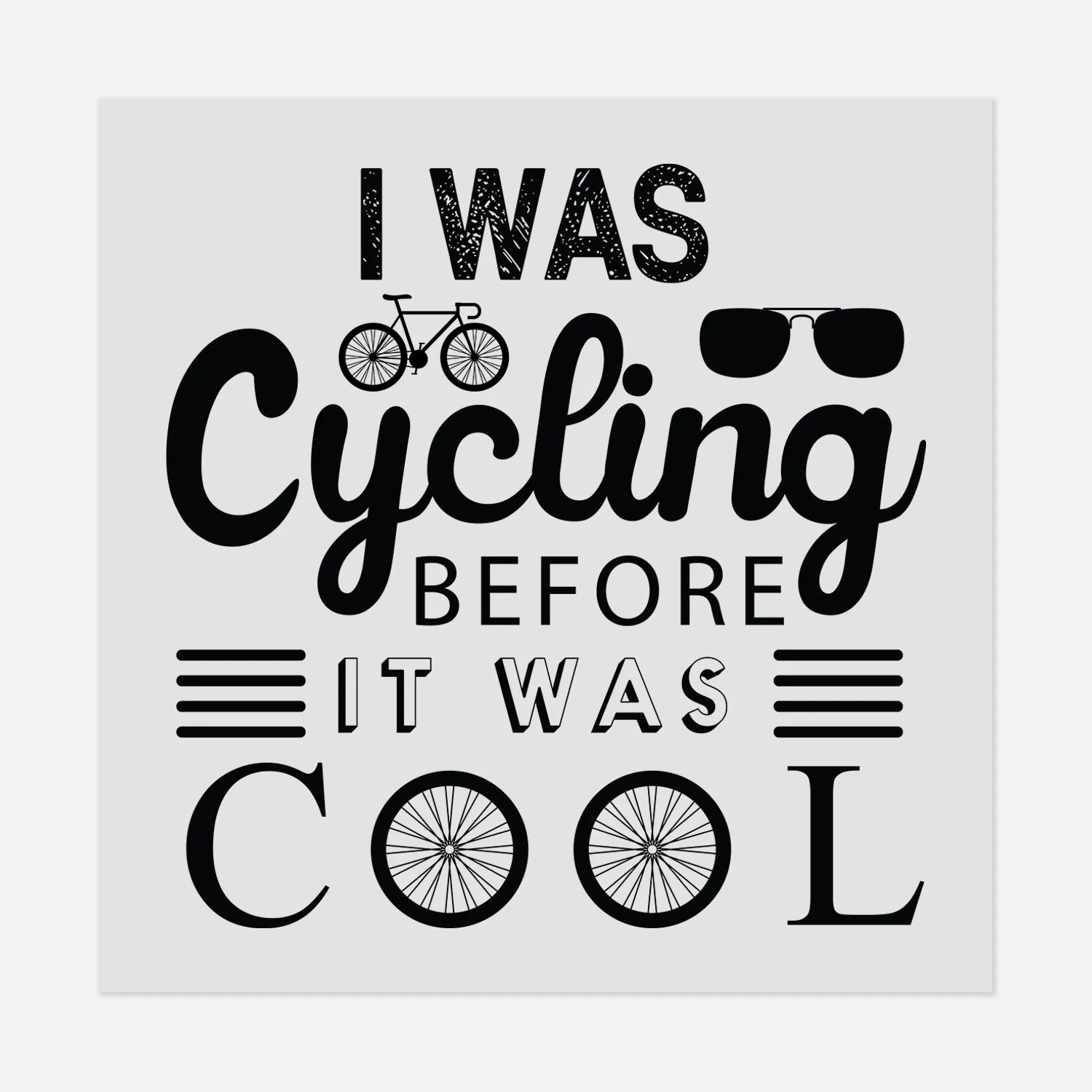 Sports - I WAS CYCLING