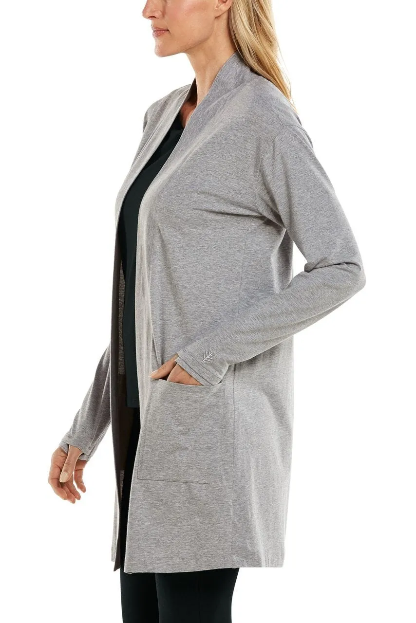 Women's Corbella Cardigan  |  Grey Heather